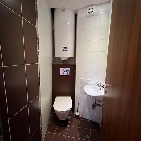דירה Thermae Heritage Penthouse With Garage וארנה
